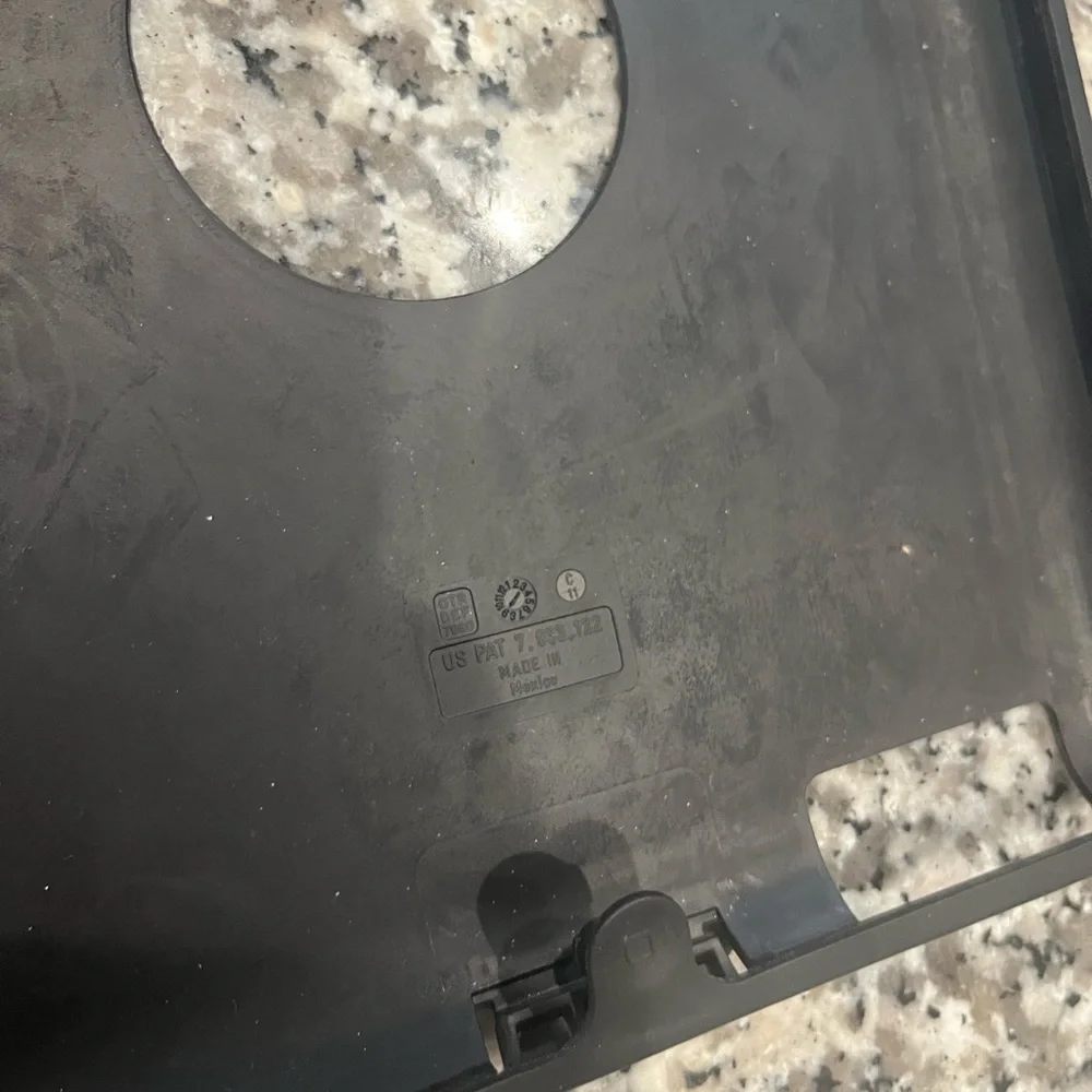 Used black otterbox protective case - iPad second generation